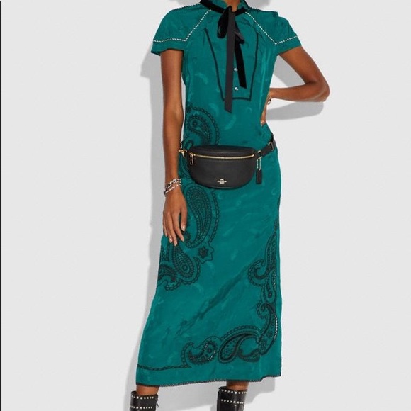 Coach Black Leather Belt Bag/Fanny Pack - Picture 12 of 12